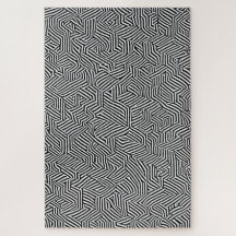 Impossível ilusão de Quebra-cabeça Zebra