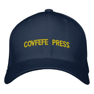 Imprensa de Covfefe: Boné de lãs de Flexfit
