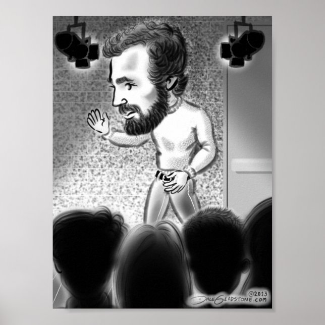 Impressão 13a da Caricatura Norm (Frente)