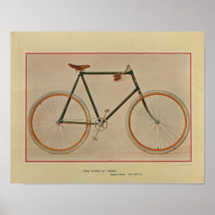 Impressão 1896 da arte do anúncio da cor da