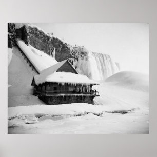 Impressão 1901 de Niagara Falls