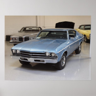 Impressão 1968 do cupé do esporte de Chevrolet