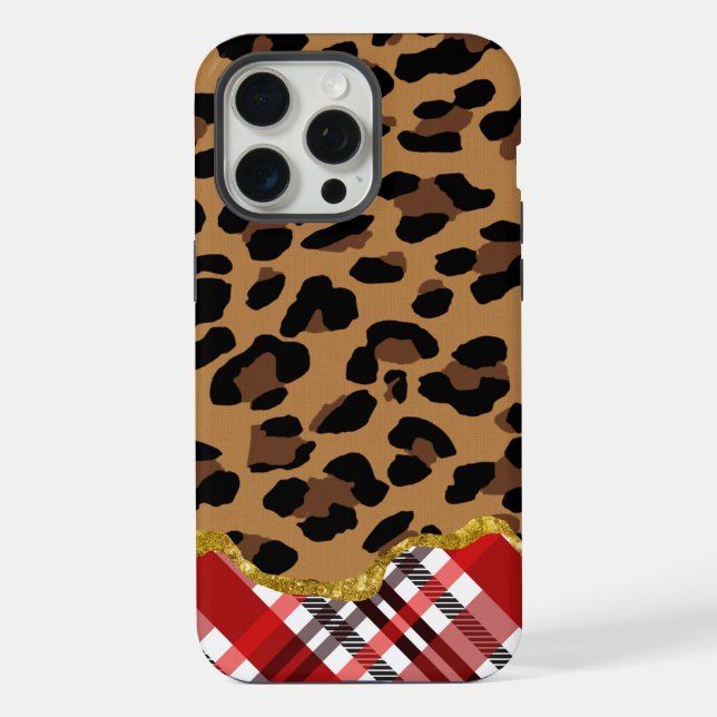 Impressão 3D Leopard e Xadrez de Férias (Verso)