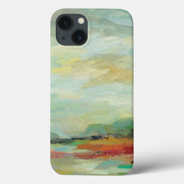 Impressão Abstrato de campo sunrise | Silvia Vassi (Verso)