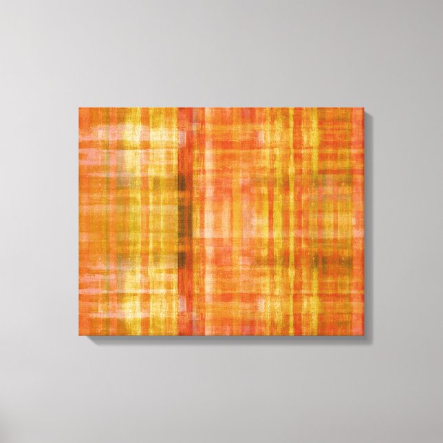Impressão Abstrato de Canvas de Arte em Faixa Lara (Frente)