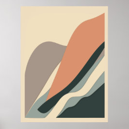 Impressão Abstrato moderno, Poster de valor (Matte