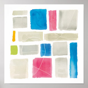 Impressão abstrato Sue Schlabach de Comares III