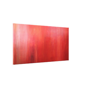 Impressão acrílico vermelho das canvas de pintura