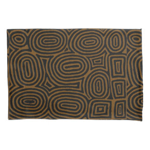 Impressão afrocêntrico de lama africana