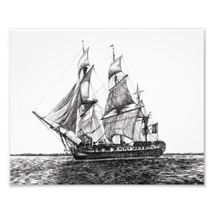 Impressão alto da foto de Hermione do navio