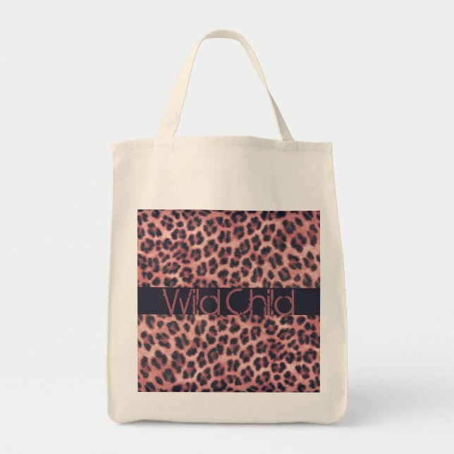 Impressão animal - Bolsa vermelho escuro personali (Frente)