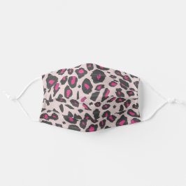 Impressão animal em padrão de Leopard Chita Rosa