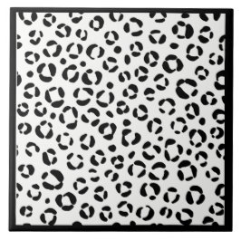Impressão Animal em Preto e Branco