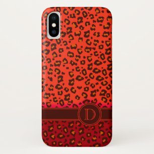 Impressão animal sobre leopardo capas de iphone de