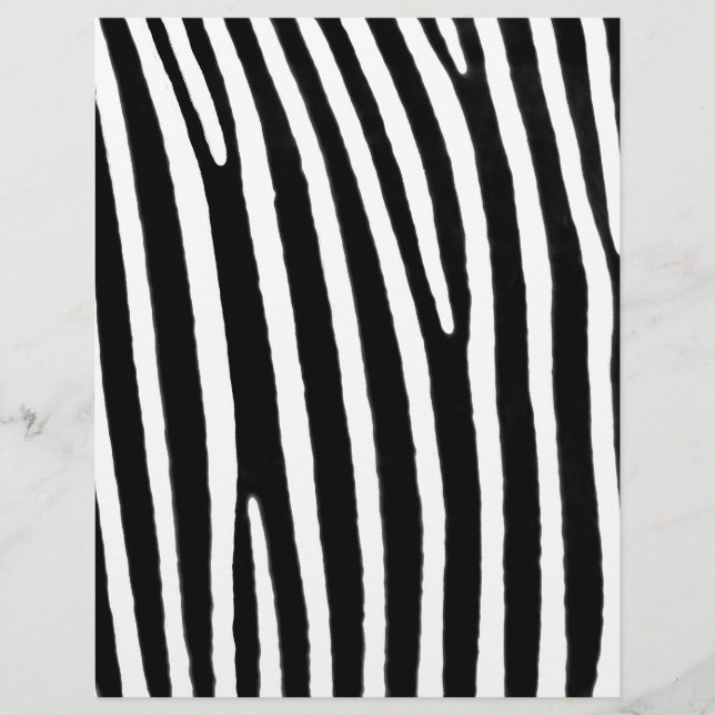 Impressão animal zebra (Frente)