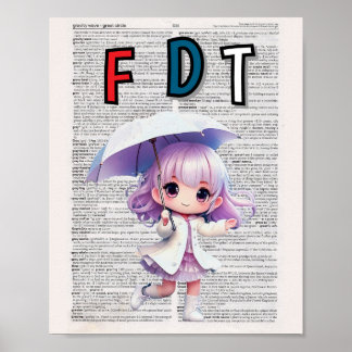 Impressão Anti Trump (página do dicionário)