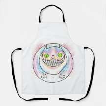 Impressão Apron de Gato Gordo de Cartoon