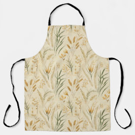 Impressão Apron Rustic Herb Garden