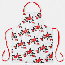 Impressão Apron Vermelho