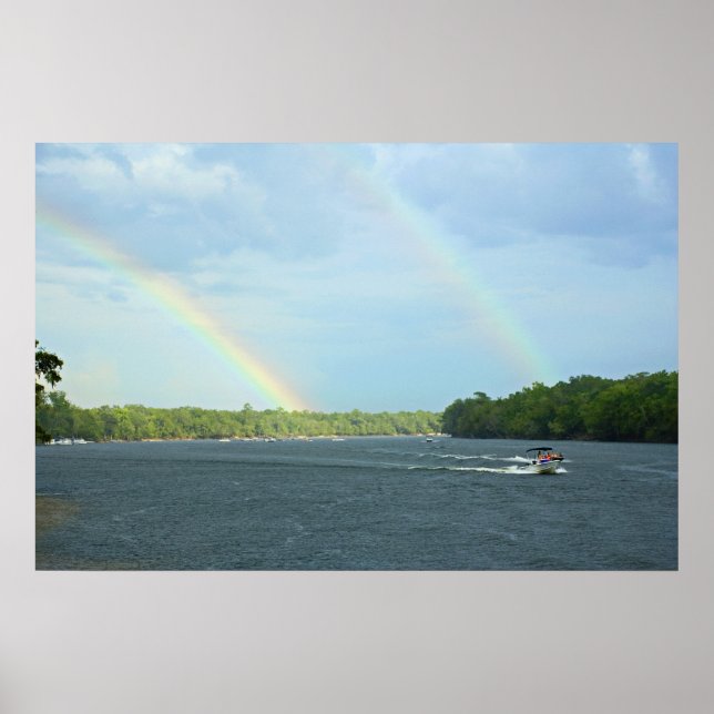 Impressão Arco-Íris Duplo (Frente)