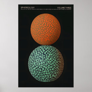 Impressão Artística de Esfera Geométrica Moderna M