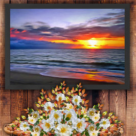 Impressão artística de Puerto Sunset 1739