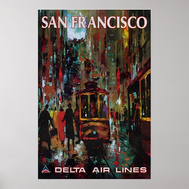 Impressão artística de San Francisco Jack Laycox D (Frente)