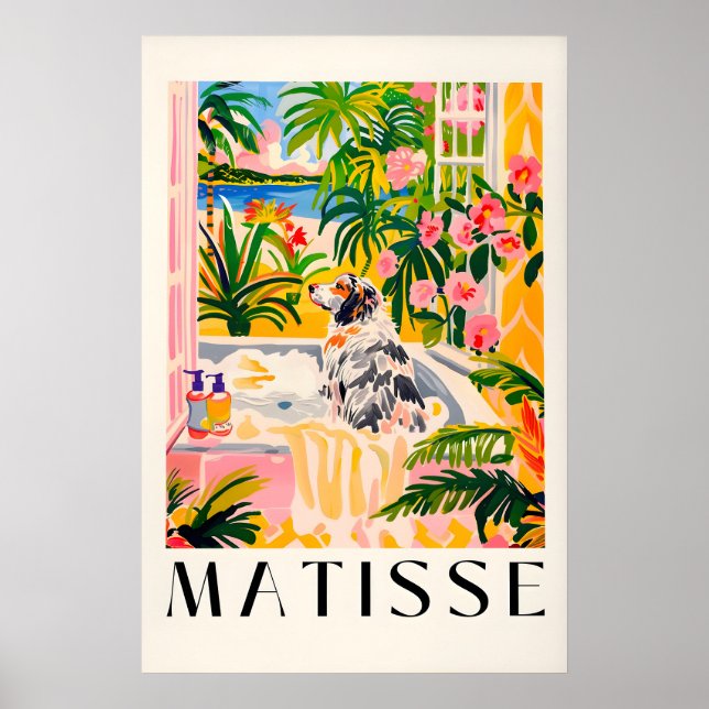 Impressão artística engraçada de Matisse Australia (Frente)