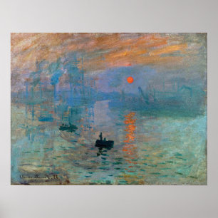 Impressão Aumento do sol por Claude Monet
