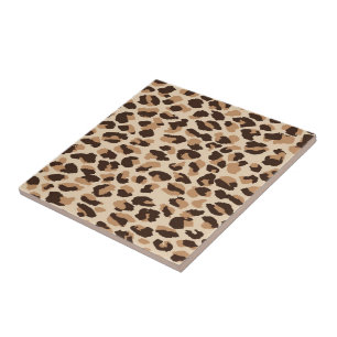 Impressão Azulejo-Leopardo Trivet