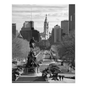 IMPRESSÃO B&B da FOTO de Philadelphfia