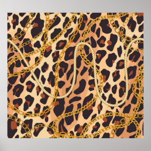 Impressão Barroca Animal, Design