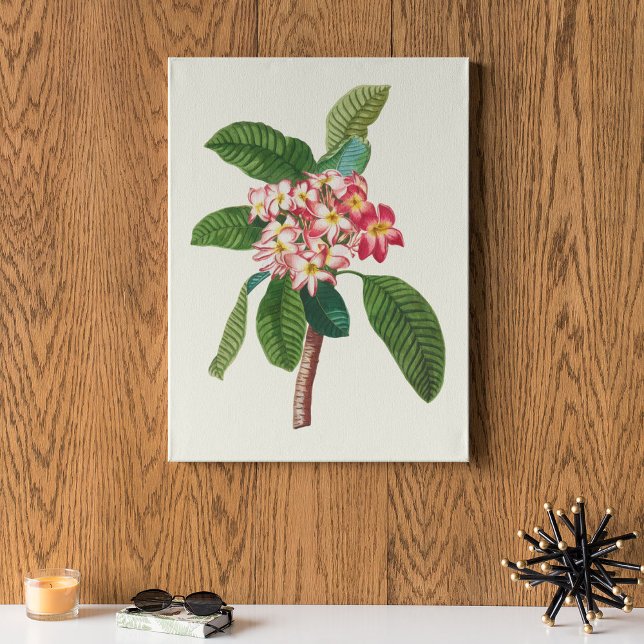 Impressão Botânica de Cor Marinha Antica (Antique Watercolor Botanical Print)