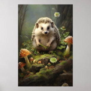 Impressão Botânica de Ourico, Animal Forestcore