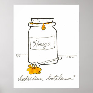 Impressão Botulinum do clostridium