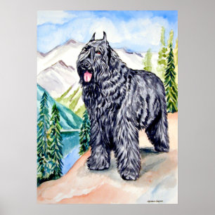 Impressão Bouvier des Flandres Wall