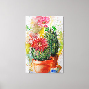 Impressão Cactus Canvas - Pintura