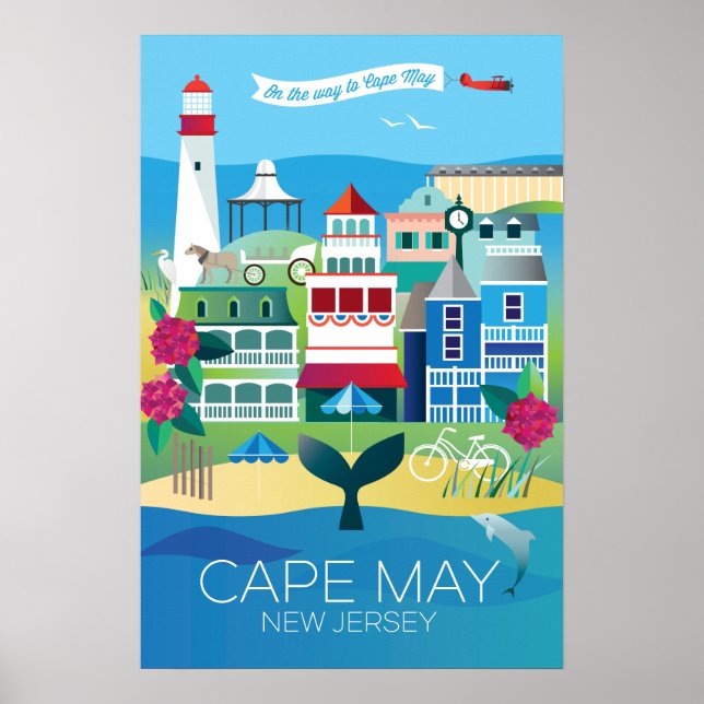 Impressão Cape May (Frente)