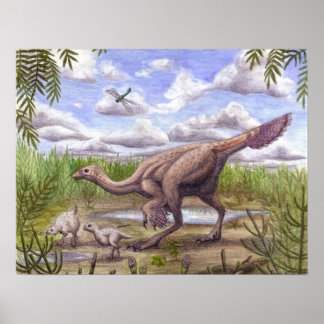 Impressão Caudipteryx