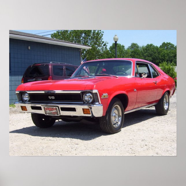 impressão Chevy Nova 1972 (Frente)