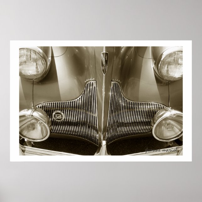 Impressão Classic Car 129 (Frente)