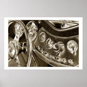 Impressão clássico do poster do carro 20