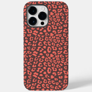 Impressão Coral Brown Leopardo