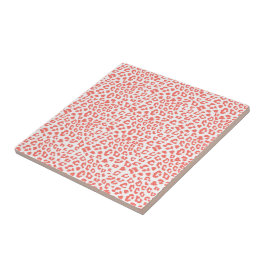 Impressão Coral Leopardo