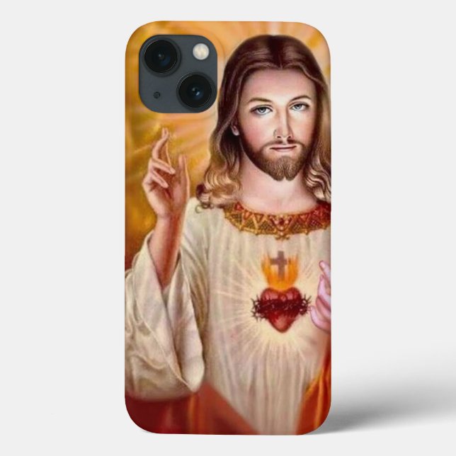 impressão Cristo jesus capas de iphone (Verso)