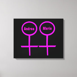 Impressão customizável das canvas dos amantes