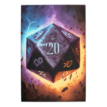 Impressão D20 De Storm Metal