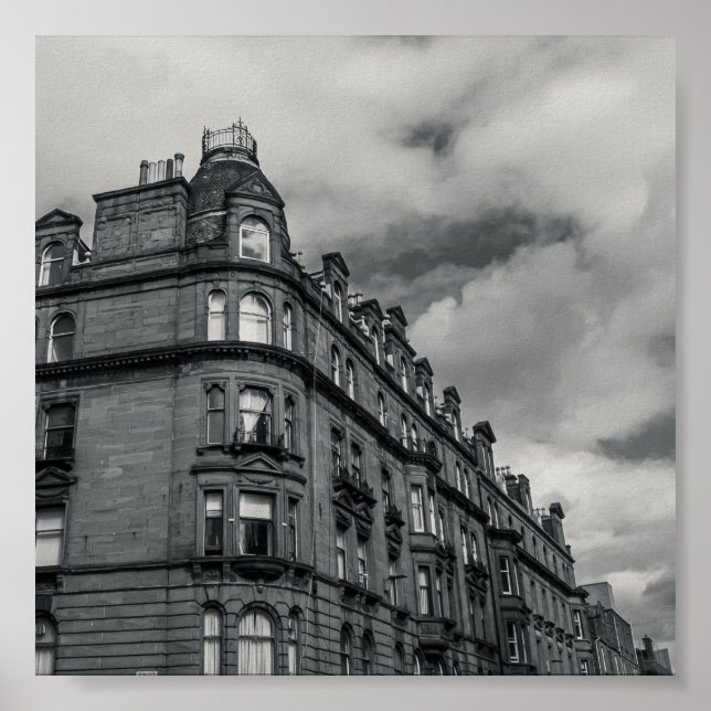 Impressão da arquitetura Dundee Vintage (Frente)