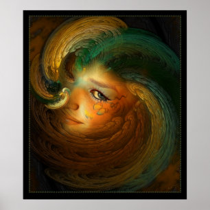 Impressão da arte da fantasia de Samhain