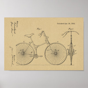 Impressão da arte da patente de design da